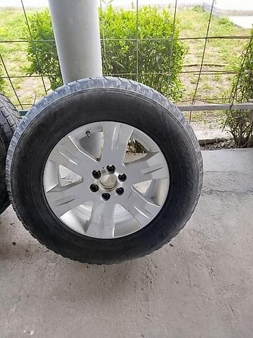 Шиналар жана дисктер: Дөңгөлөктөр монтажда 265 / 70 / R 17, All-season, Колдонулган, 1 даана, Жол тандабастар (АТ/МТ), Куйма, тешиктери - 6 — 4