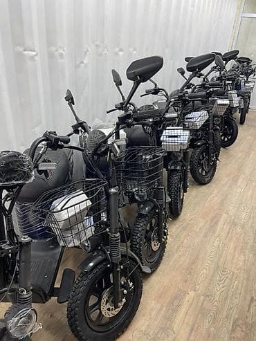 Акция ⚡️Электроскутер «Тайчак» запас хода 120 км ⚡️🛞 грузоподемность