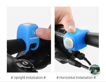 Велосипеды: Новинка! Электронный звонок Rockbros предназначен для велосипедов и — 8