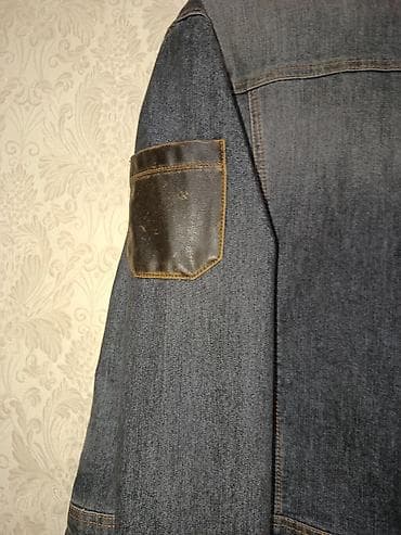 джинс костюм: Джинсовый комплект CREATURE: куртка + брюки - Материал: плотный деним — 8