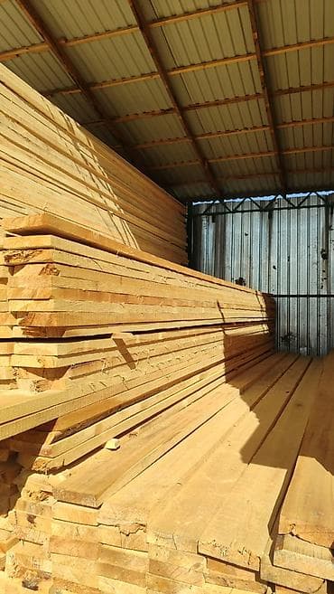 плоскошлиф: Доски, Обрезные, Для строительства, Сосна, Черновые — 1