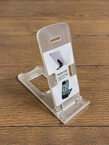 поворотная подставка: Складная подставка Mini Stand для планшетов и смартфонов. - — 1