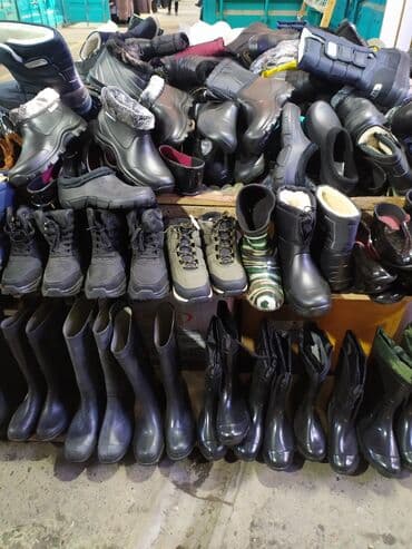 обувь 37: Резиновые сапоги, 36, Новый, цвет - Черный, Самовывоз, Платная доставка — 4