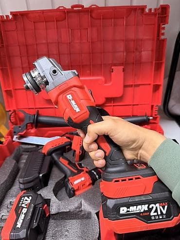 куплю перфоратор: Аккумуляторный набор инструментов D-MAX 21V (в кейсе) Комплектация: - — 4