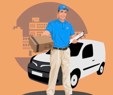 Требуется Автокурьер Полный рабочий день, Обучение, Мужчина