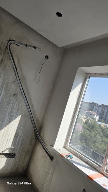 Бала бакчалар, бала багуучулар: Штробление под кондиционер Профессиональная подготовка трассы для — 2