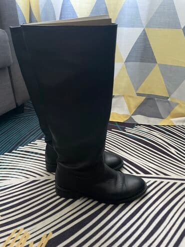 обувь для охоты: Кожаные сапоги на осеньвесна и теплая зима, размер 37р высота до — 2