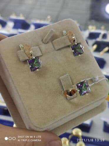 свадебные наборы ручной: Набор украшений, Проба 925, Женские, Новый — 2