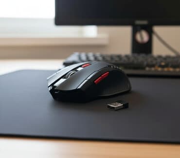 беспроводная компьютерная мышка: Беспроводная Игровая Мышь с
6 кнопками, на батарейках — 1