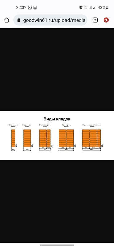 рассада роза: Услуга: кладка кирпича и устройство фундамента Описание: - Выполняем — 2