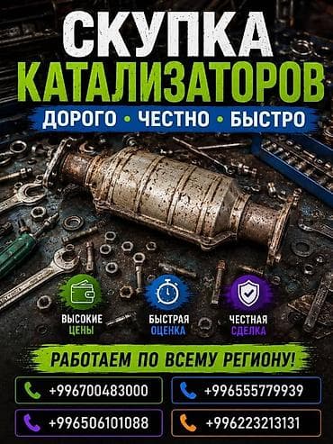 second tech: Катализатор сатып алабыз, эн кымбат баада катализатор, Куплю Скупка — 2