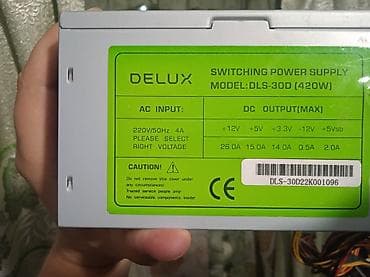 core i3 9100f: Блок питания DELUX DLS-30D (420W) состояние б/у Импульсный блок — 1