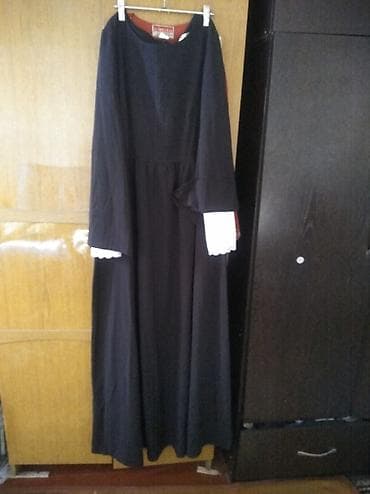 Повседневное платье, Made in KG, Осень-весна, Длинная модель, Трапеция, XL