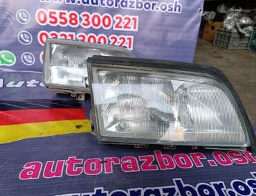 кузовной детали на спринтер: Комплект передних фар Mercedes-Benz Б/у, Оригинал, Германия — 3