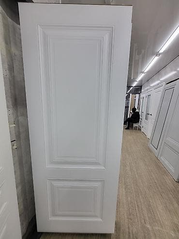 Металлические сейфовые двери: Межкомнатные двери в классическом стиле, белого цвета. Особенности: - — 3