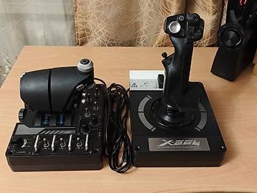 Джойстик Logitech X-56H.O.T.A.S. для авиасимуляторов, Б/у, в раб.сост