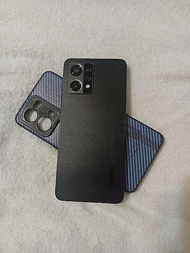 Oppo Reno7, Б/у, 128 ГБ, цвет - Черный, 2 SIM