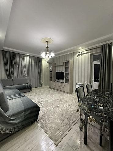 3 ком элитка: 2 комнаты, 60 м², Элитка, 3 этаж, Евроремонт — 1