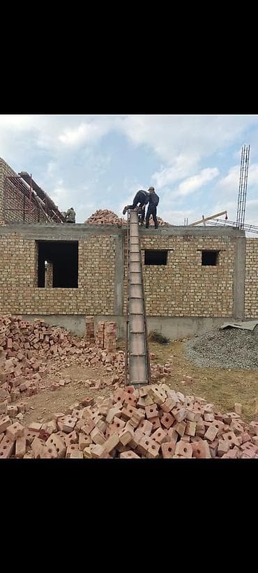 Оборудование для производства: Аренда Ленточный строительный транспортер (конвейер) для подъема — 5