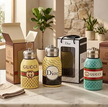 детский термос: Термосы GUCCI & DIOR Сохраняют тепло и холод на несколько часов — 1