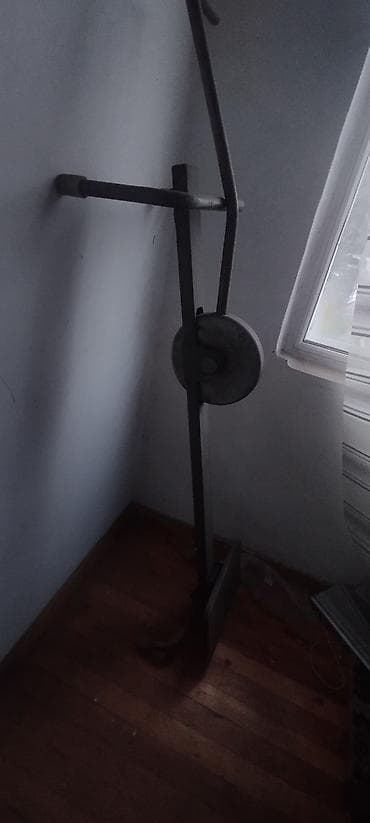 Спорт жана эс алуу: Механический тренажёр советского типа - Напольная стойка из металла с — 2