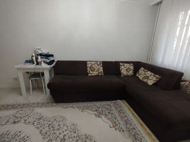 Бинбэги: Угловой диван, C подушками — 2