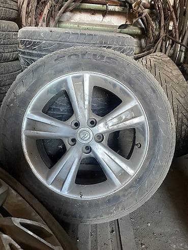 rx 330: Колеса в сборе 235 / 60 / R 18, Б/у, 1 шт, Внедорожные (АТ/МТ), Литые, отверстий - 5 — 1