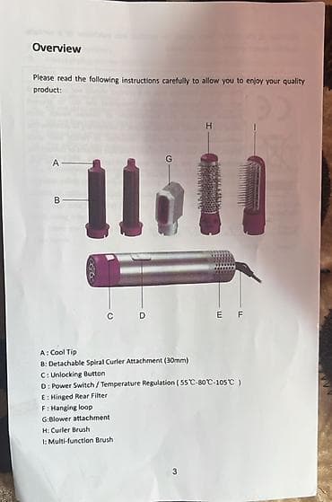 насадки на фен: Мультистайлер Для выпрямления — 5