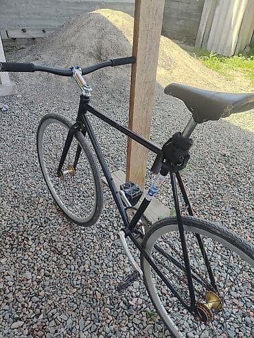 fixed gear: Городской велосипед, Рама L (172 - 185 см), Б/у — 1