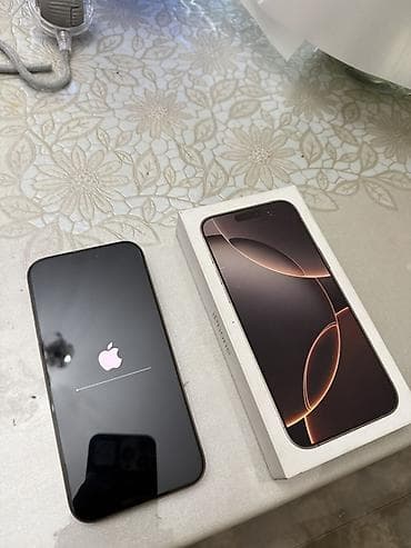 айфон xs токмок: IPhone 15 Pro Max, Колдонулган, 256 ГБ, Desert Titanium, Куту — 2