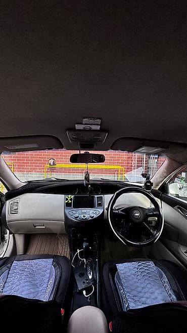 motion design: Nissan Primera седан, белый цвет кузова. Кузов Р12 с фирменной — 9