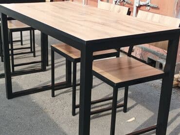 стол в стиле лофт: Столы в стиле лофт в наличии и на заказ. Письменный стол. Кухонный — 23