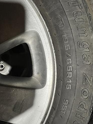 титан р14: Колеса в сборе 195 / 65 / R 15, Всесезонная, Б/у, Комплект, Литые, отверстий - 5 — 2