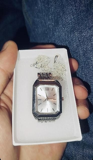 Үлпөт көйнөктөрү жана аксессуарлар: Кулон-часы кварцевые на цепочке - Формат: подвеска с мини-часами — 1