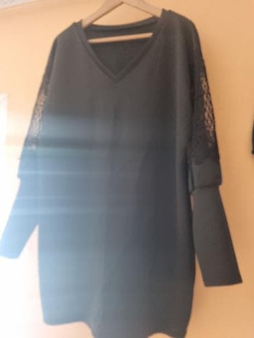 женское платье: Повседневное платье, Лето, Короткая модель, Шифон, Прямое, M — 3