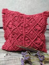 органайзер бишкек: Декоративные подушки макраме. Эксклюзивная ручная работа!!!Нить — 13