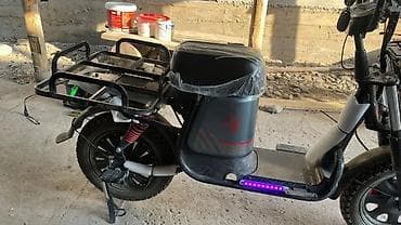 электрический мото: Электрический грузовой скутер/мопед для города и доставки — 8