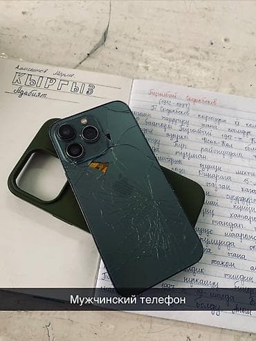 iem наушники бишкек: IPhone 13 Pro, Б/у, 128 ГБ, Графит, Наушники, Зарядное устройство, Защитное стекло, 100 % — 1