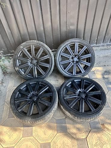 Колеса в сборе 225 / 40 / R 18, Лето, Б/у, Комплект, Легковые, Литые, отверстий - 5