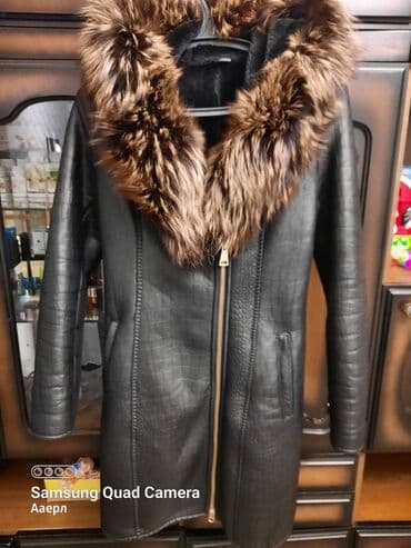 купить сапоги женские зимние кожаные турция: Женское зимнее пальто/дублёнка из чёрной кожи с тиснением под — 1