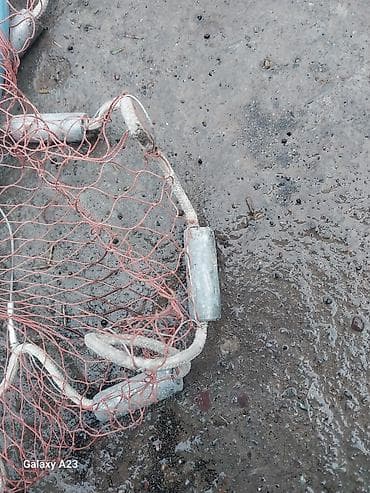 мото кийим: Кастинговая сеть для рыбалки с центральным кольцом в хорошем состоянии — 4