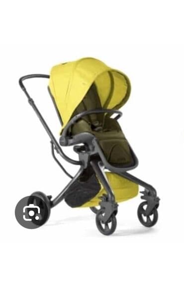 бебизен йойо 2 коляска: Коляска, цвет - Желтый, Б/у — 1