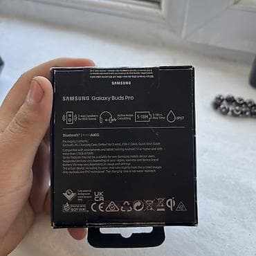 samsung 8a: Samsung Galaxy Buds Pro (модель SM‑R190), цвет Phantom Black — 3