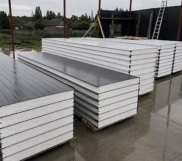 Сэндвич-панелдер! 🏗️ Сапаттуу, бышык жана жылуулукту жакшы сактайт