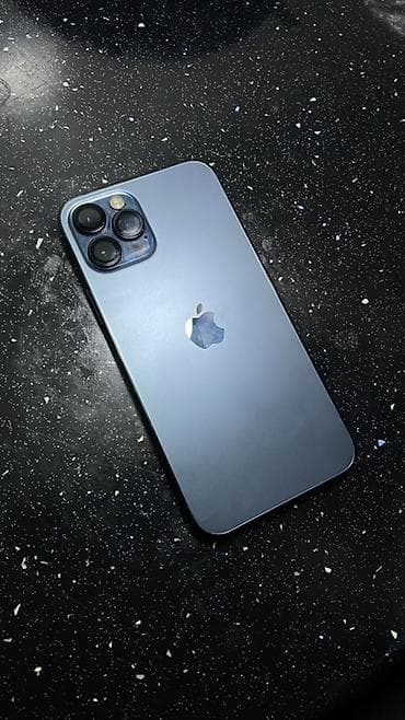 techno pova 3: IPhone 12 Pro, Б/у, 256 ГБ, Sierra Blue, Защитное стекло, Чехол, 86 % — 1