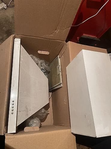 бейка резка: Кухонная вытяжка встраиваемая/наклонная, белая - Тип: кухонная — 1