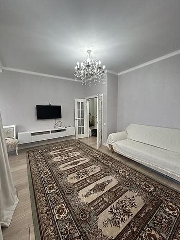 5: 2 комнаты, 62 м², Аламедин-1 мкр Элитка, 5 этаж, Евроремонт — 1