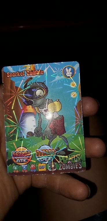 uno карты: Коллекционные голографические карточки Plants vs. Zombies - Тематика — 4