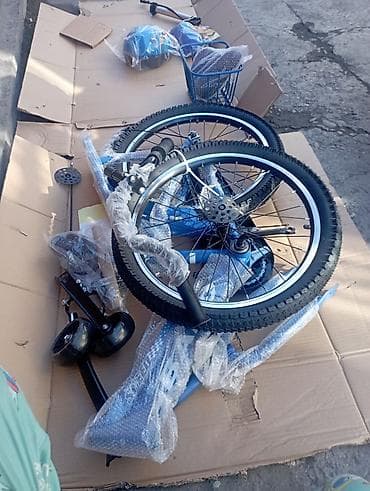 bid e5: Детский велосипед (комплект для сборки), цвет синий.новый В — 1