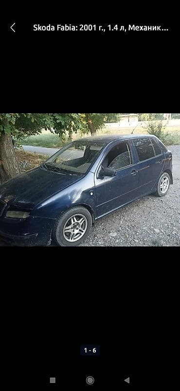 Транспорт: Skoda Fabia: 2001 г., 1.4 л, Механика, Бензин, Хетчбек — 4